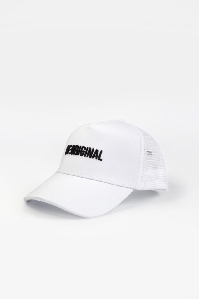 Бейсболка_DF_Original_WHITE_1 Бейсболка жіноча біла