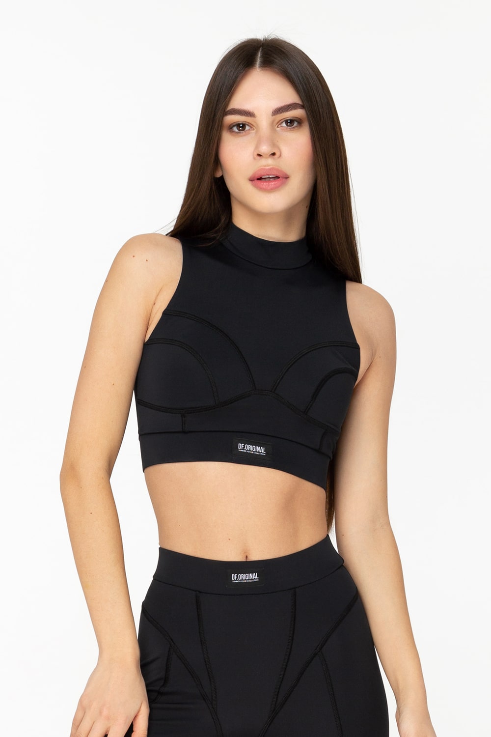 Топ_Бра_Vogue_Black_1 Топ чорний з імітацією білизни