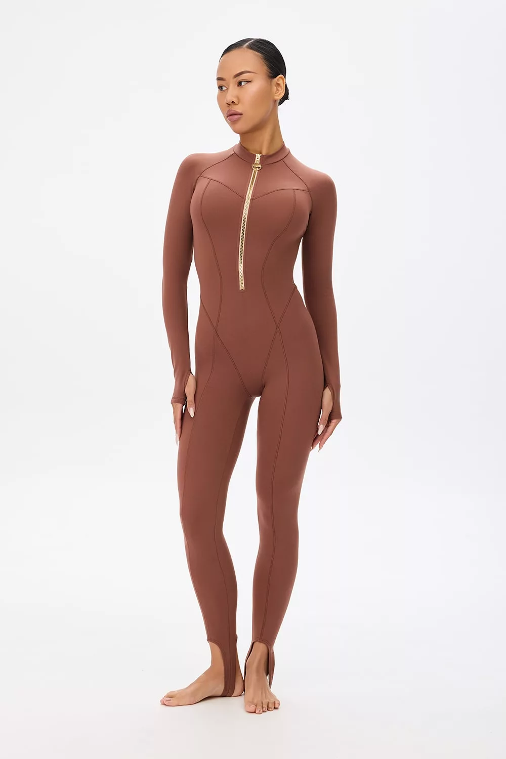 premiere-mocha-jumpsuit-1-min Одежда для женщин, Термокомбинезон Premiere Mocha
